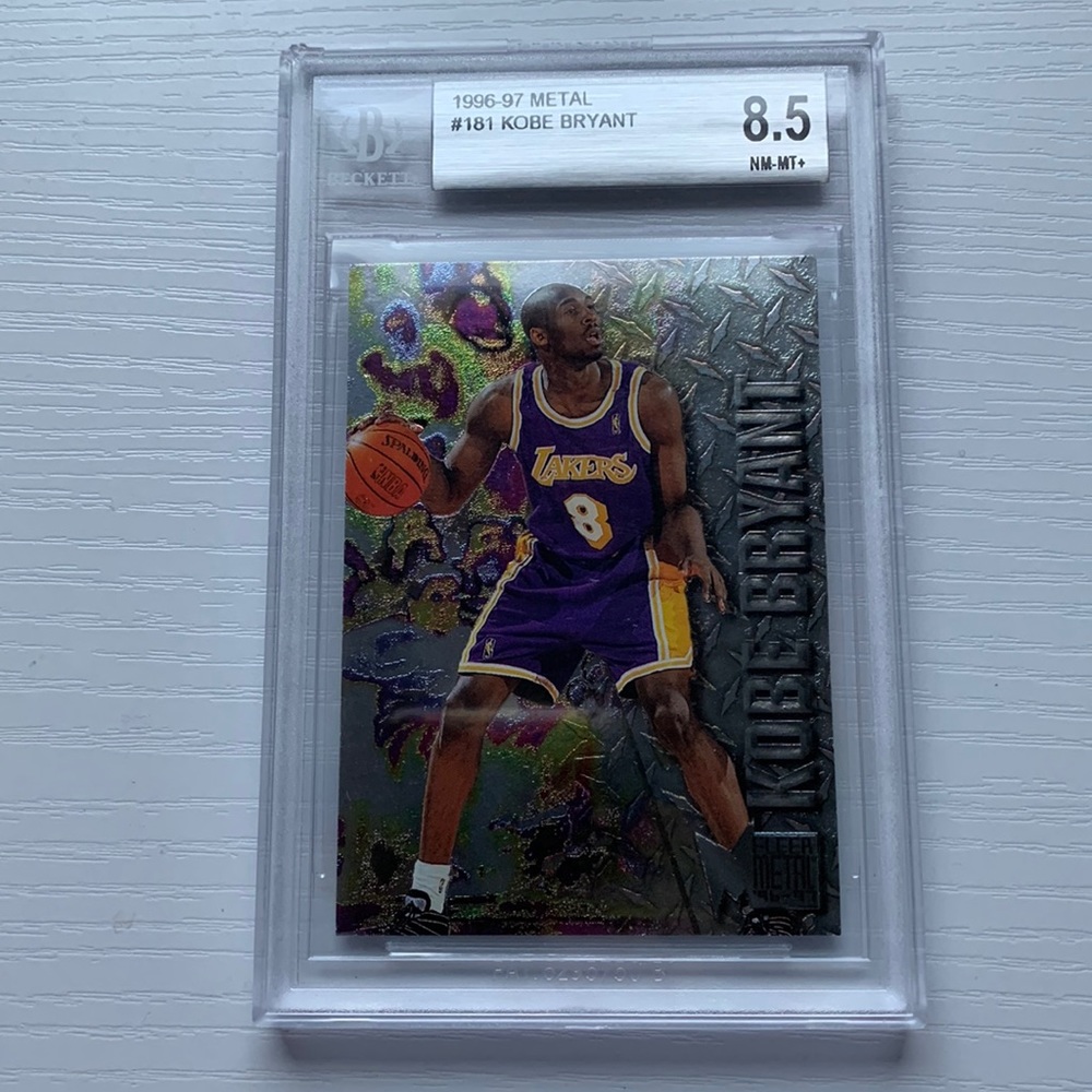 Kobe Bryant 1996 Metal BGS 8.5 Rookie